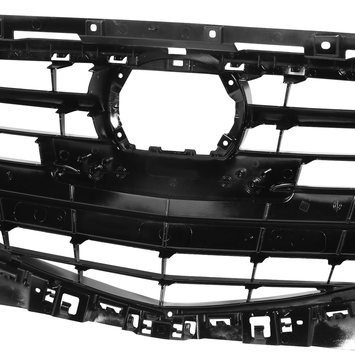 PARRILLA GRILLE - MZ 3 '14-'16/'17-'18 (3/4/5DR)/ GRILLE ASS'Y 14-16/ W/GLOSS  BLACK (2.5)/ (W/COLLISION WARNING)/ (JAPAN BUILT) (EU=USA)//PARTS.NO,MA1200195//OEM NO,BJD350712D