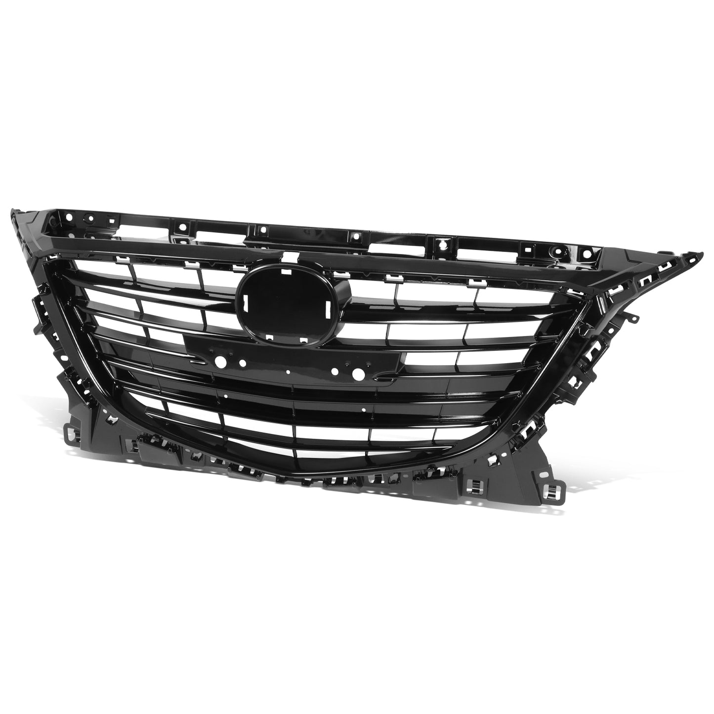 PARRILLA GRILLE - MZ 3 '14-'16/'17-'18 (3/4/5DR)/ GRILLE ASS'Y 14-16/ W/GLOSS  BLACK (2.5)/ (W/O COLLISION WARNING)/ (JAPAN BUILT) (EU=USA)//PARTS.NO,MA1200196//OEM NO,BJE150712B