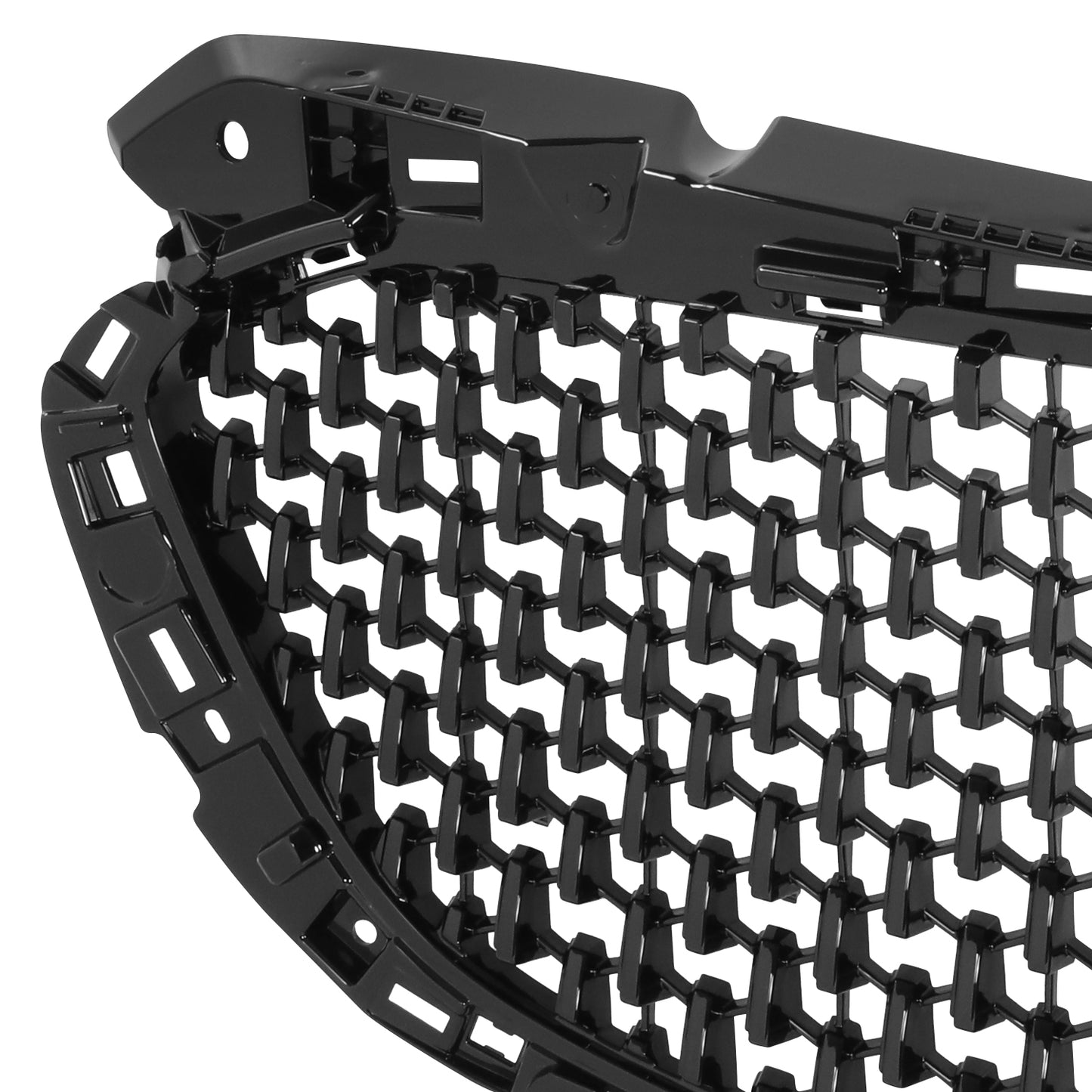 PARRILLA GRILLE - MZ 6 14-17/18-21/ GRILLE ASS'Y 18-21/ PAINTED BLACK//PARTS.NO,MA1200217//OEM NO,GSH750719