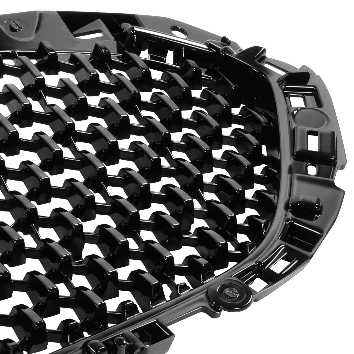 PARRILLA GRILLE - MZ 6 14-17/18-21/ GRILLE ASS'Y 18-21/ PAINTED BLACK//PARTS.NO,MA1200217//OEM NO,GSH750719