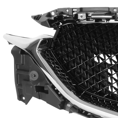 PARRILLA GRILLE - MZ CX5 17-22/ GRILLE ASS'Y/ MAT-DARK GRAY/ W/CHROME MOULDING/ (MESH STYLE)/(2.5L|2.5L TURBO)//PARTS.NO,MA1200223//OEM NO,KB8E50710H