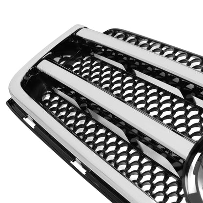PARRILLA GRILLE - BZ W204 '08-'11/'12-ON/ GRILLE ASS'Y 08-11/ CHROME/SILVER/ W/AMG, W/SPORT PKG/ (EU=USA)