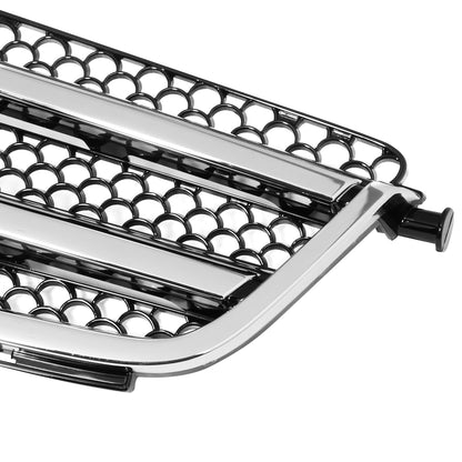 PARRILLA GRILLE - BZ W204 '08-'11/'12-ON/ GRILLE ASS'Y 08-11/ CHROME/SILVER/ W/AMG, W/SPORT PKG/ (EU=USA)