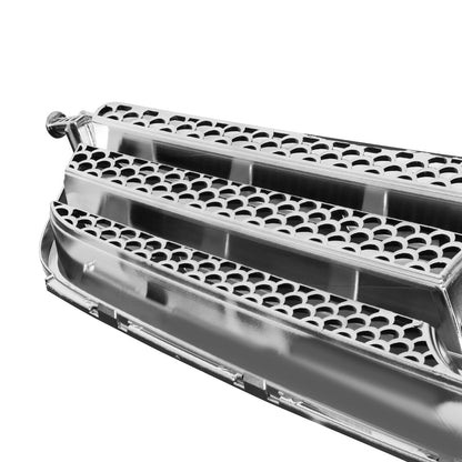 PARRILLA GRILLE - BZ W204 '08-'11/'12-ON/ GRILLE ASS'Y 08-11/ CHROME/SILVER/ W/AMG, W/SPORT PKG/ (EU=USA)