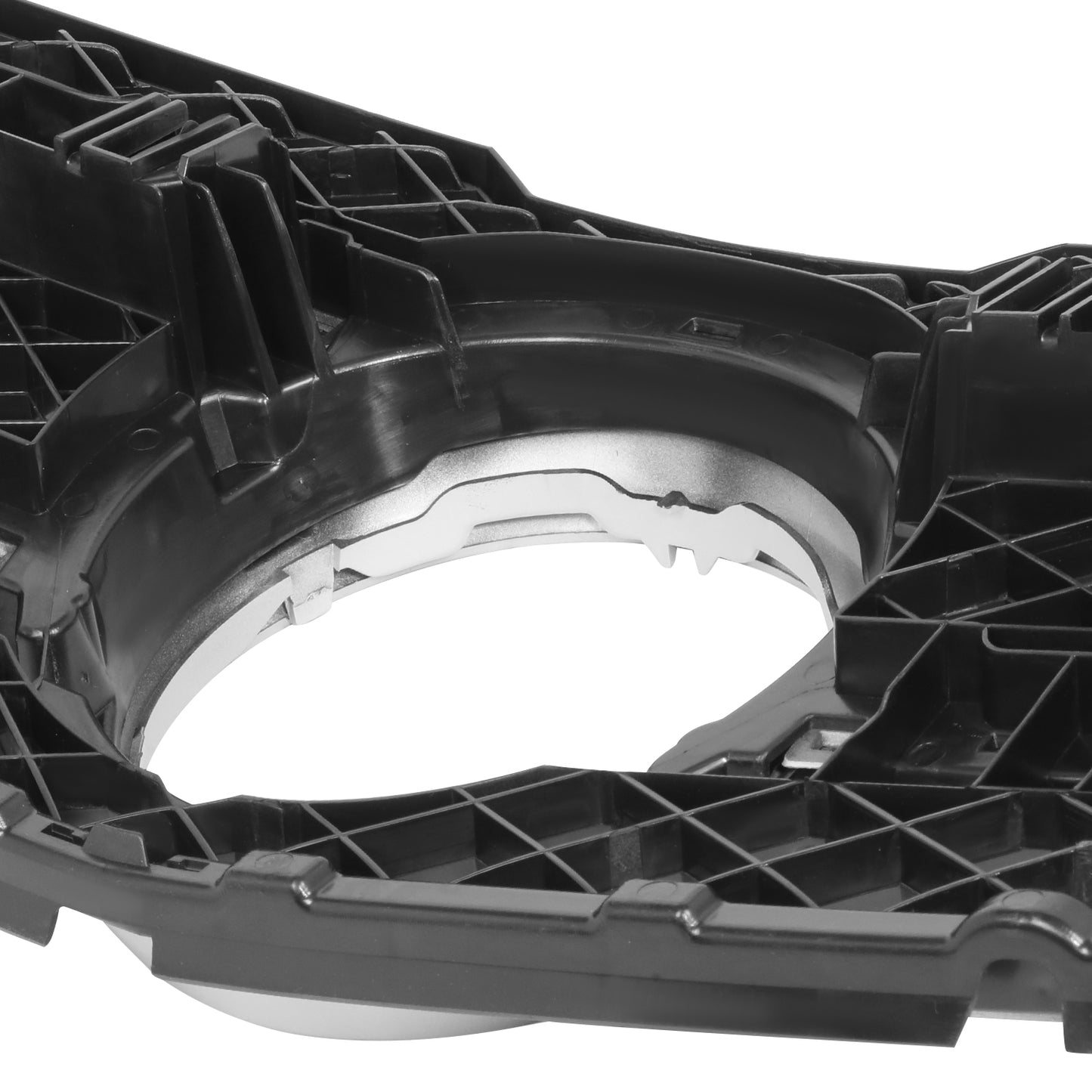 PARRILLA GRILLE - BZ X204 '10-ON(GLK)/'13-ON/ GRILLE ASS'Y 10-15/ SILVER/BLACK/ W/ALUMINUM TRIM/ (EU=USA)