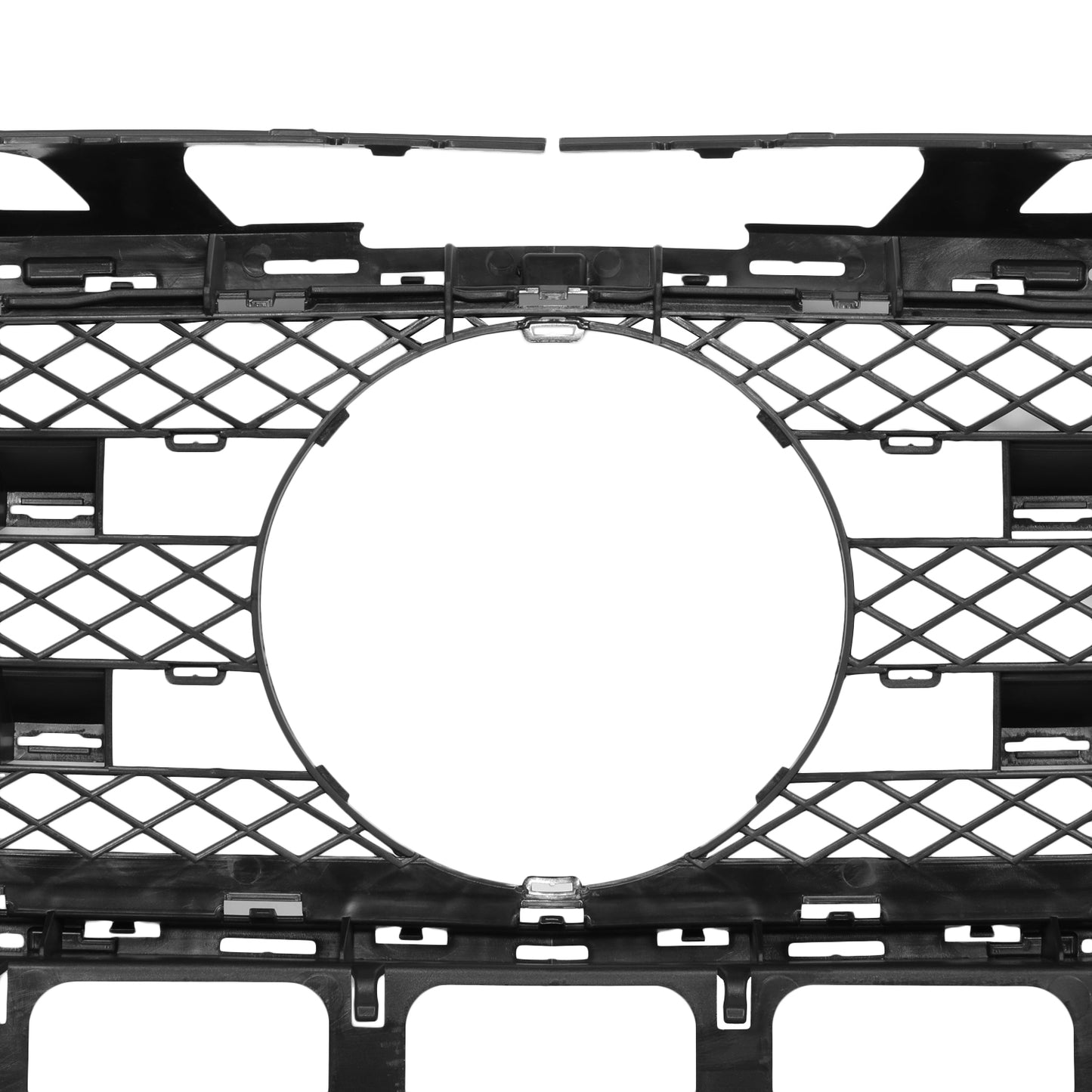 PARRILLA GRILLE - BZ W218 '12-'14/'15-'17(CLS)/ GRILLE ASS'Y 12-14/ PRIMED BLACK W/CHROME/ W/O SENSOR H. W/O AMG PKG/ (EU=USA)