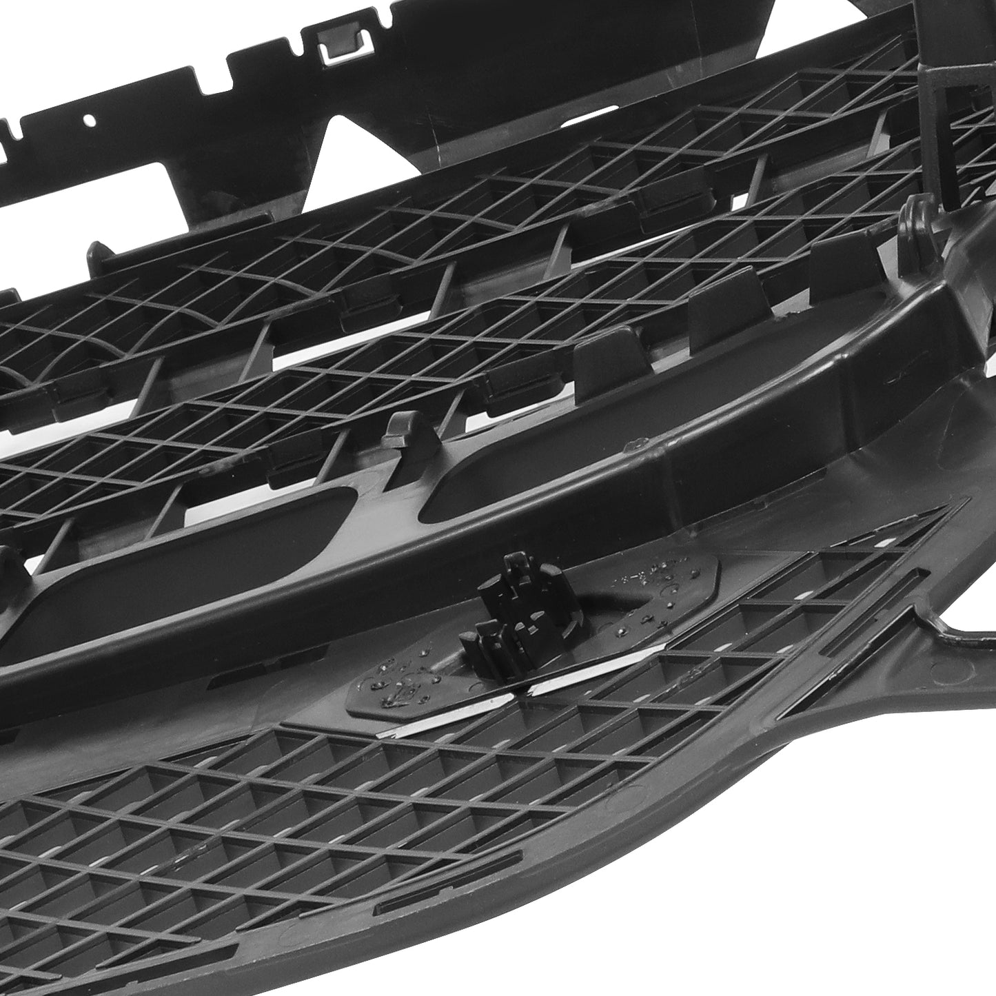 PARRILLA GRILLE - BZ W218 '12-'14/'15-'17(CLS)/ GRILLE ASS'Y 12-14/ PRIMED BLACK W/CHROME/ W/SENSOR H. W/O AMG PKG/ (EU=USA)