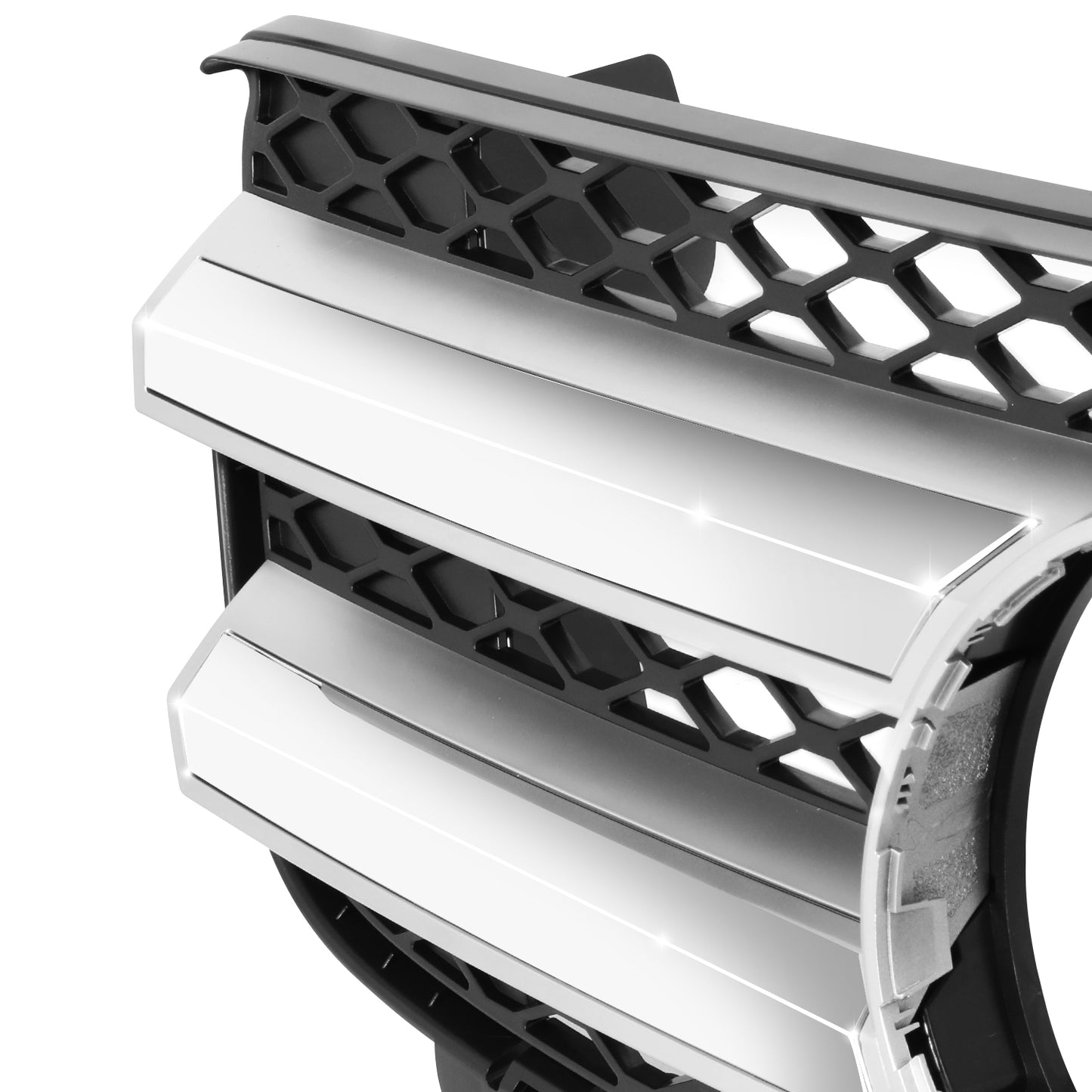 PARRILLA GRILLE - BZ GL-CLASS(X164) '07-'12/ GRILLE ASS'Y 14-17/ CHROME/BLACK/ W/O PROXIMITY CRUISE CONTROL/ (CDI|BLUETEC)