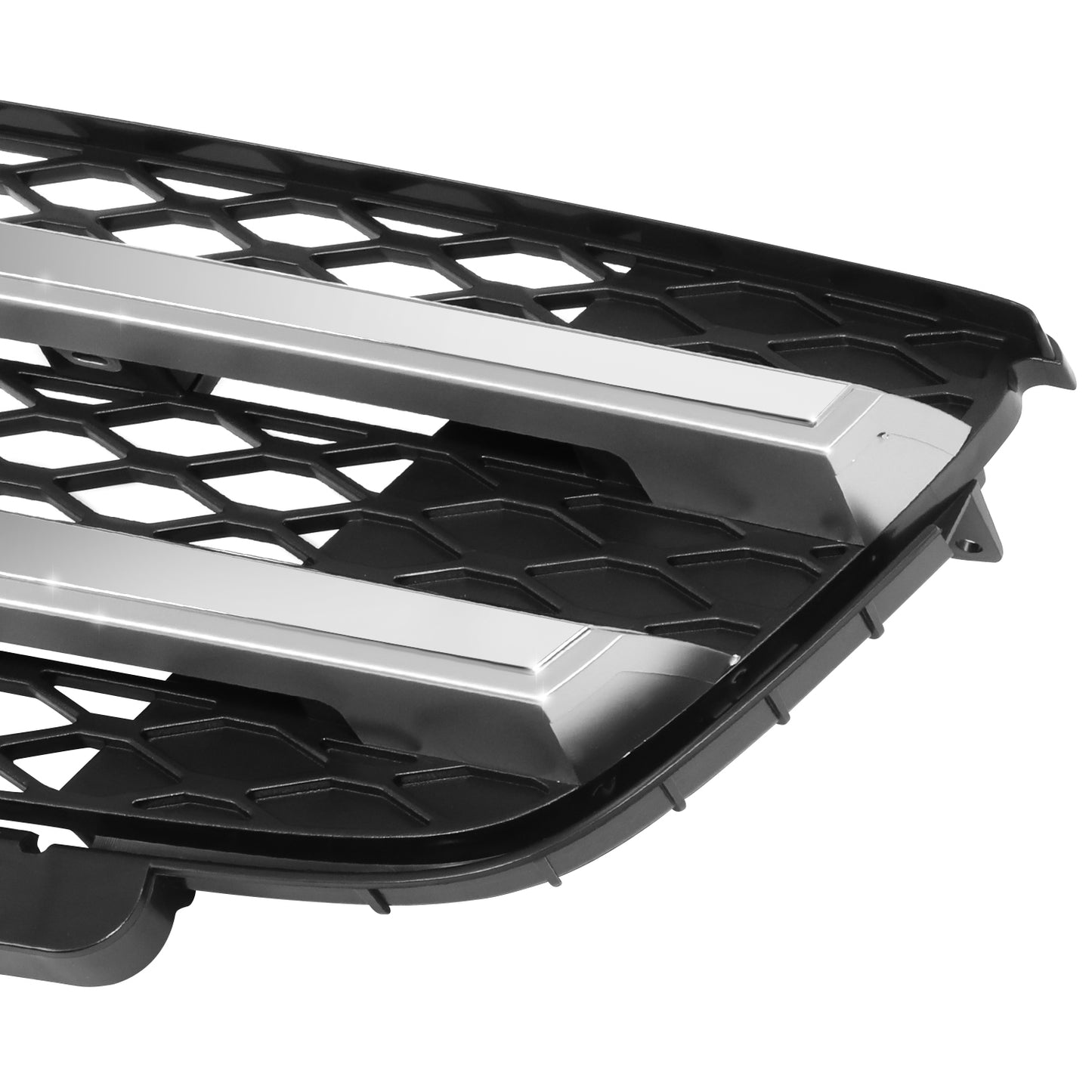 PARRILLA GRILLE - BZ GL-CLASS(X164) '07-'12/ GRILLE ASS'Y 14-17/ CHROME/BLACK/ W/O PROXIMITY CRUISE CONTROL/ (CDI|BLUETEC)