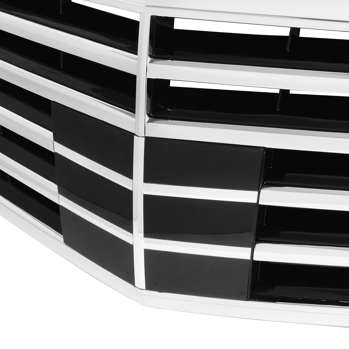 PARRILLA GRILLE - BZ W221 '06-'13(NEW S-CLASS)/ GRILLE ASS'Y 10-13/ BLACK W/CHROME FRAME/ (W/PROXIMITY CRUISE)/ (S350/S400/S450/S550/S63)