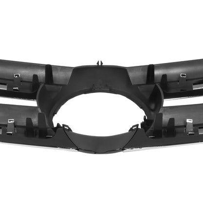 PARRILLA GRILLE - BZ GL-CLASS(X166) '13-'16/ GRILLE ASS'Y/ PAINTED BLACK W/CHROME MLDG/ (W/DISTANCE CRUISE CONTROL)/ (W/O SURROUND VIEW)(W/AMG)