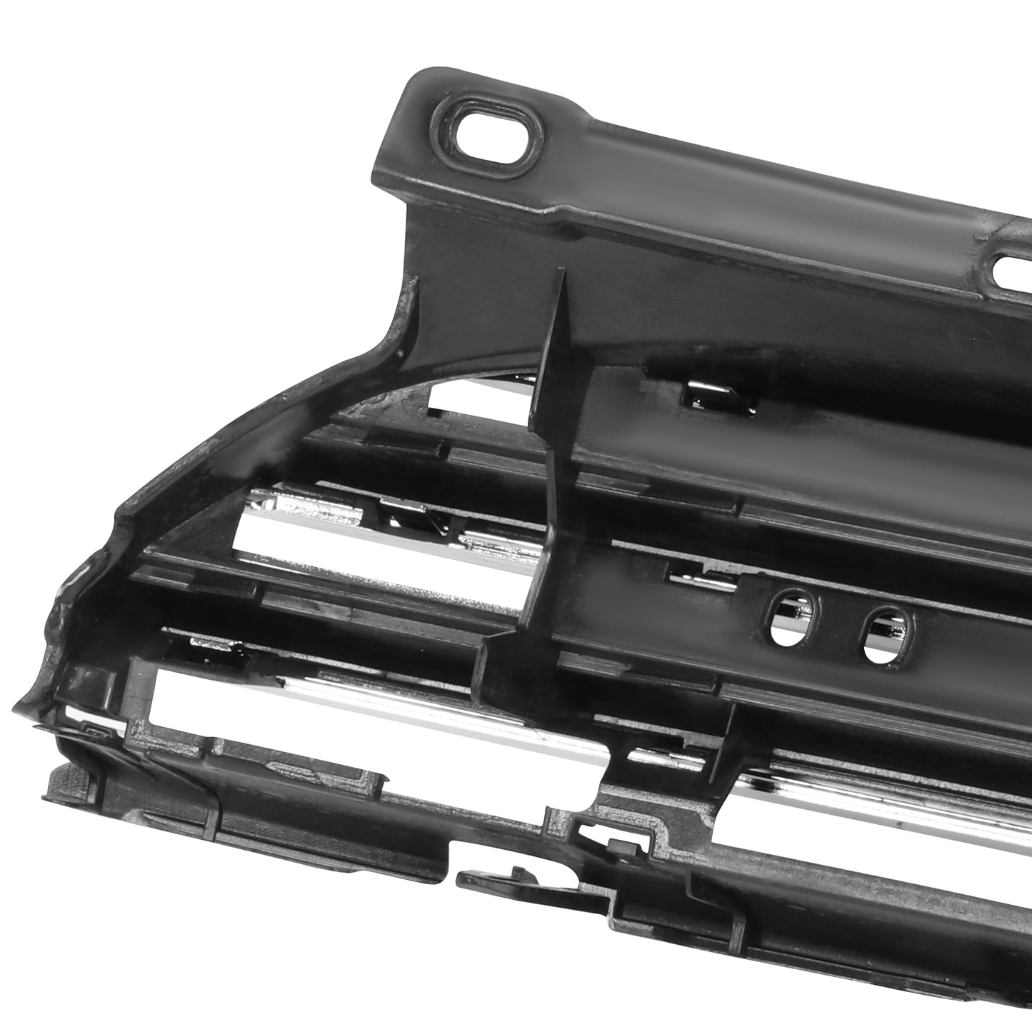 PARRILLA GRILLE - MI COPR 07-14/ GRILLE ASS'Y 07-10/ MAT-BLACK W/CHROME/ W/O AERO APPEARANCE PKG/ (BASE/CONV/R56)(H/B) (EU=USA)//PARTS.NO,MC1200102//OEM NO,51112752363