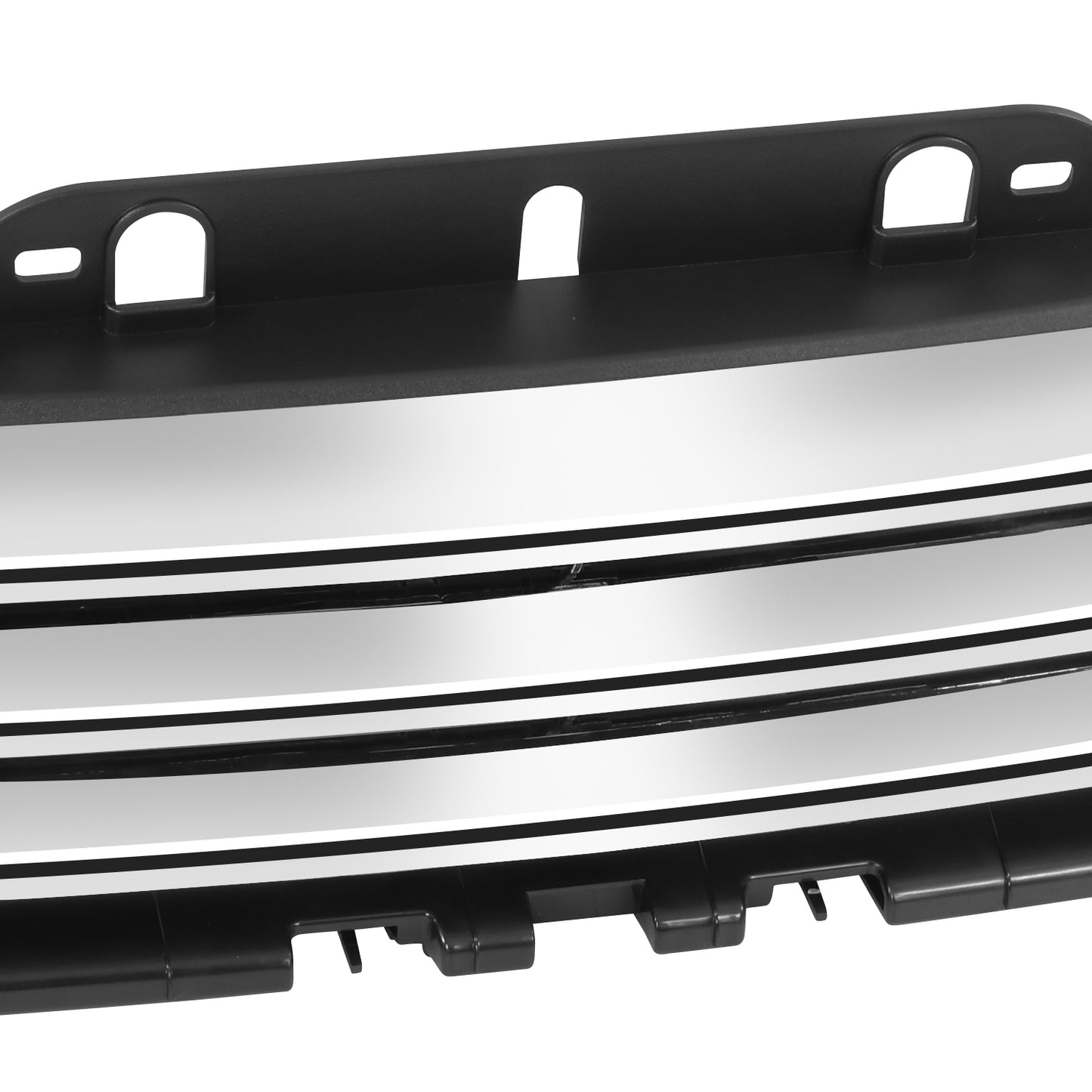 PARRILLA GRILLE - MI COPR 07-14/ GRILLE ASS'Y '11-'15/ MAT-BLACK W/CHROME PKG/ W/O JOHN WORKS PKG/ (BASE/CONV/R56)(H/B)//PARTS.NO,MC1200103//OEM NO,51117317264