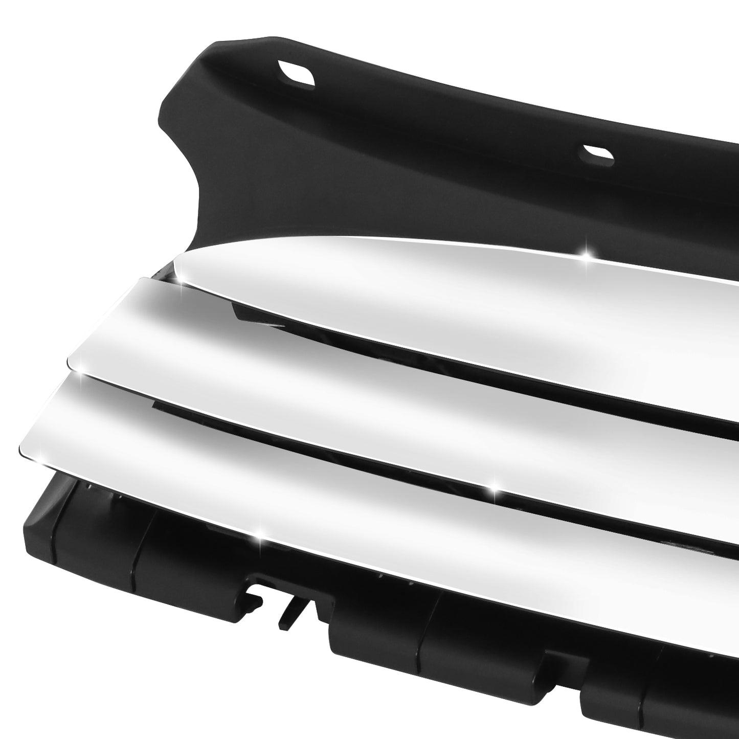 PARRILLA GRILLE - MI COPR 07-14/ GRILLE ASS'Y '11-'15/ MAT-BLACK W/CHROME PKG/ W/O JOHN WORKS PKG/ (BASE/CONV/R56)(H/B)//PARTS.NO,MC1200103//OEM NO,51117317264
