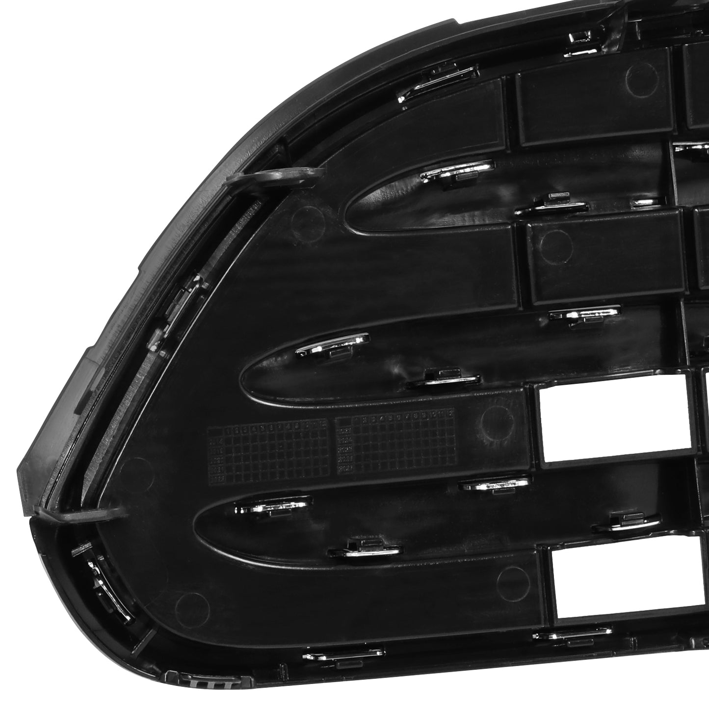 PARRILLA GRILLE - MI CONTRY MAN 17-20/21-ON/ GRILLE ASS'Y 17-20/ CHROME/BLACK/ (W3 CHROME HORIZONTAL BAR)/ (W/CHROME PKG) (BASE)/(EU=USA)//PARTS.NO,MC1200107//OEM NO,51137405407