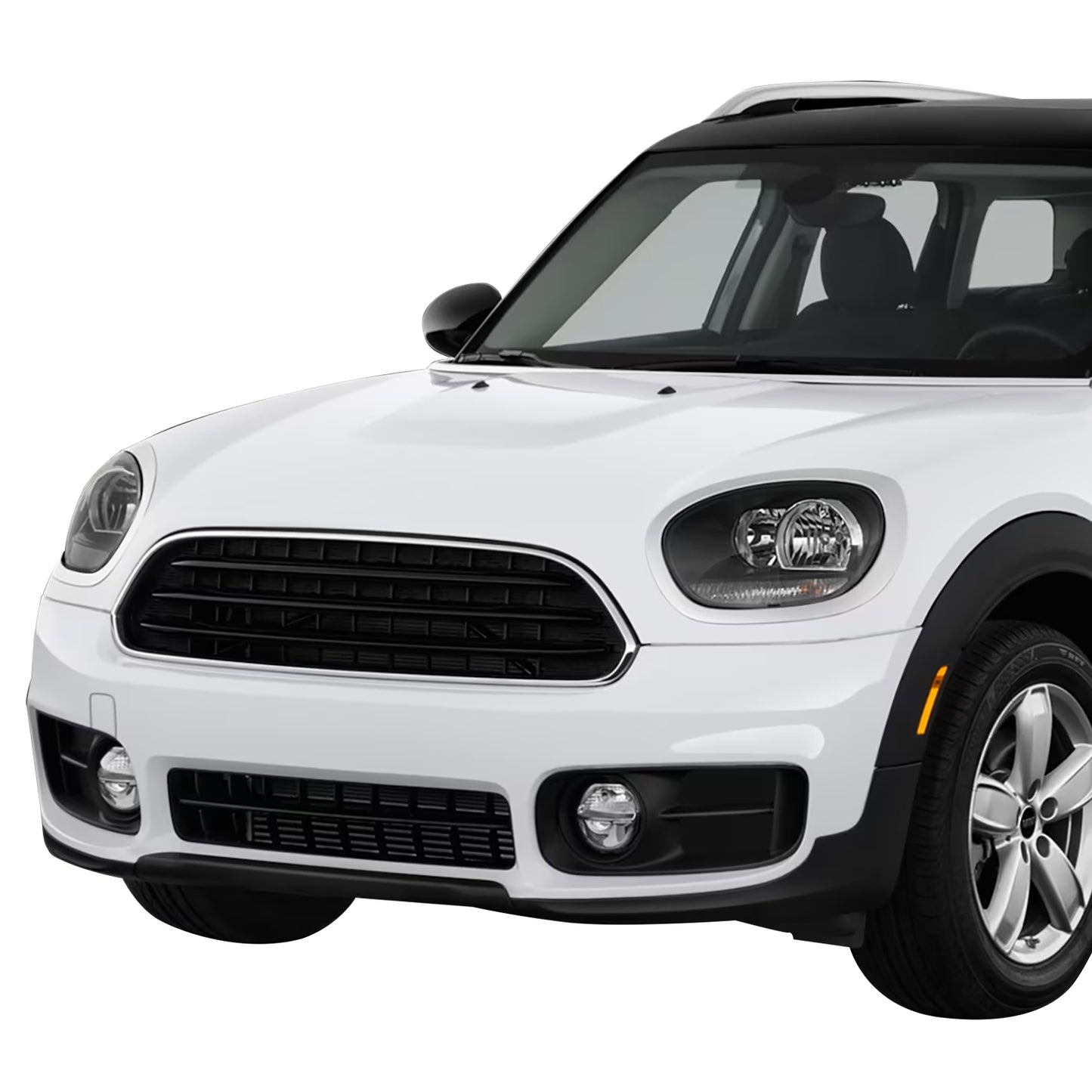 PARRILLA GRILLE - MI CONTRY MAN 17-20/21-ON/ GRILLE ASS'Y 17-20/ MAT-BLACK W/CHROME FRAME/ (W/O CHROME PKG)(BASE)/ (EU=USA)//PARTS.NO,MC1200108//OEM NO,51137405396