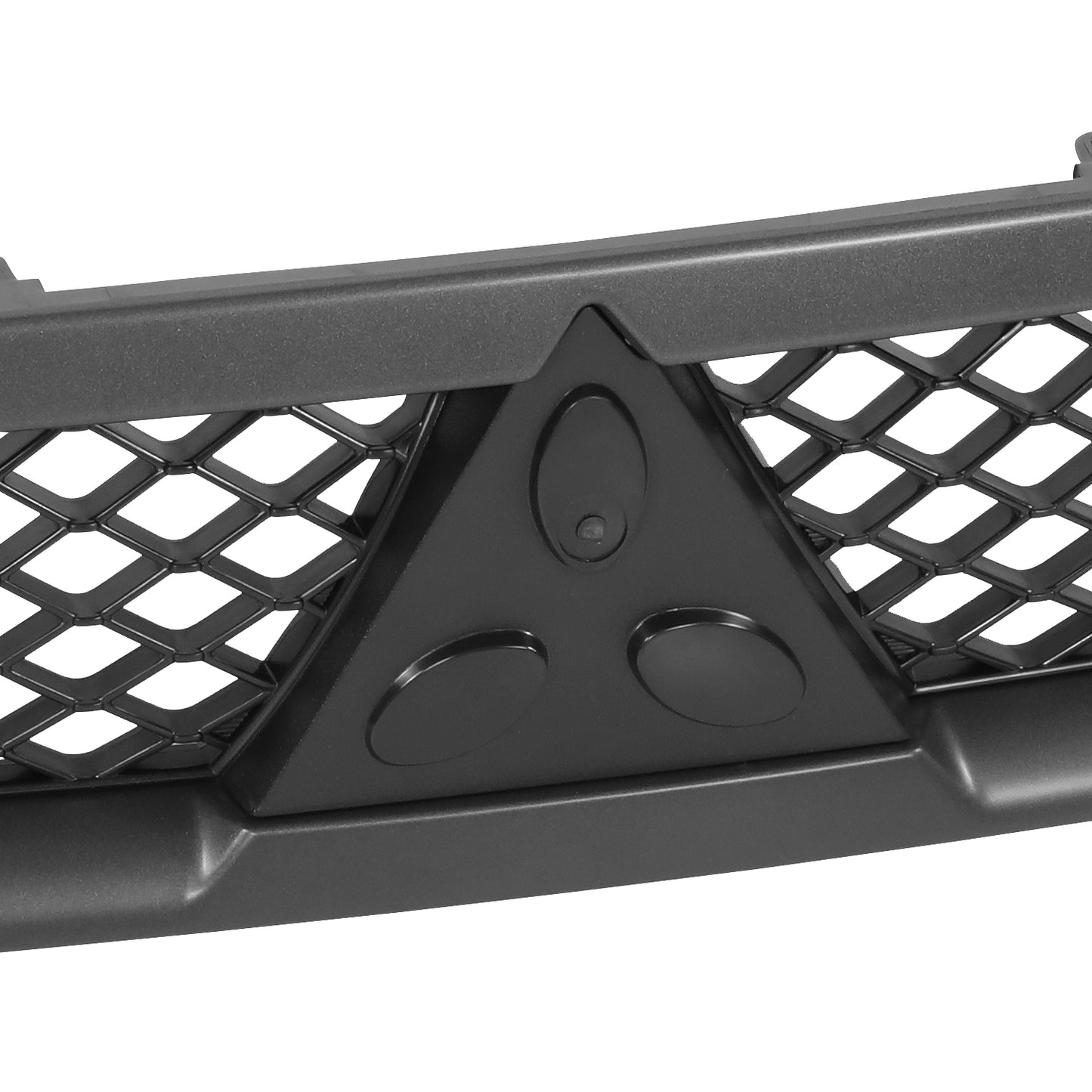 PARRILLA GRILLE - MB LANCR 08-17/ GRILLE ASS'Y 08-15/ MAT-BLACK/ W/SILVER BLACK FRAME//PARTS.NO,MI1200254//OEM NO,7450A095
