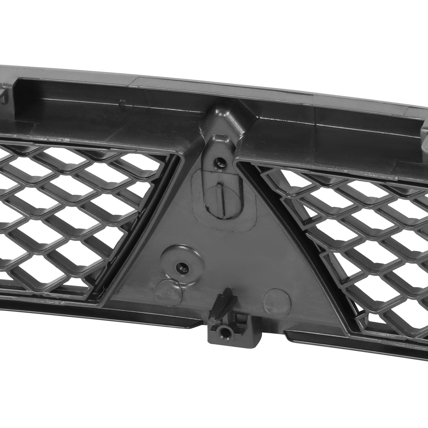 PARRILLA GRILLE - MB LANCR 08-17/ GRILLE ASS'Y 08-15/ MAT-BLACK/ W/SILVER BLACK FRAME//PARTS.NO,MI1200254//OEM NO,7450A095