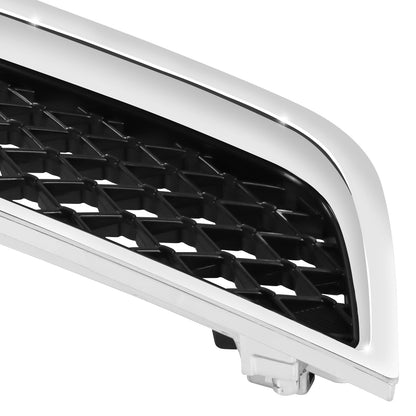 PARRILLA GRILLE - MB LANCR 08-17/ GRILLE ASS'Y 08-15/ MAT-BLACK/ W/CHROME FRAME//PARTS.NO,MI1200255//OEM NO,7450A093