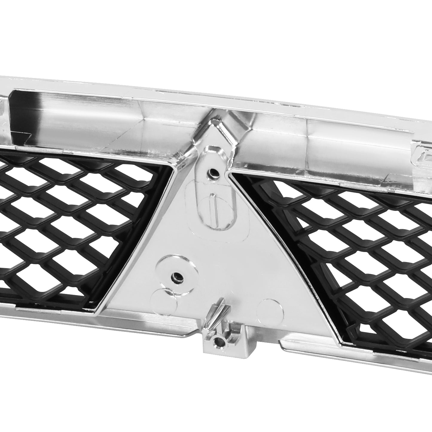 PARRILLA GRILLE - MB LANCR 08-17/ GRILLE ASS'Y 08-15/ MAT-BLACK/ W/CHROME FRAME//PARTS.NO,MI1200255//OEM NO,7450A093