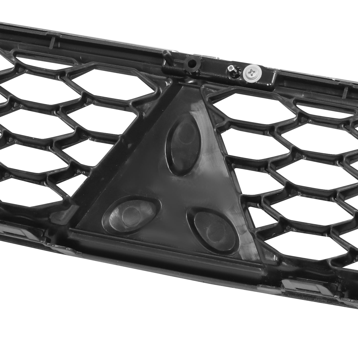 PARRILLA GRILLE - MB LANCR 08-17/ GRILLE ASS'Y 16-17/ MAT-BLACK W/CHROME MOULDING//PARTS.NO,MI1200267//OEM NO,7450B019
