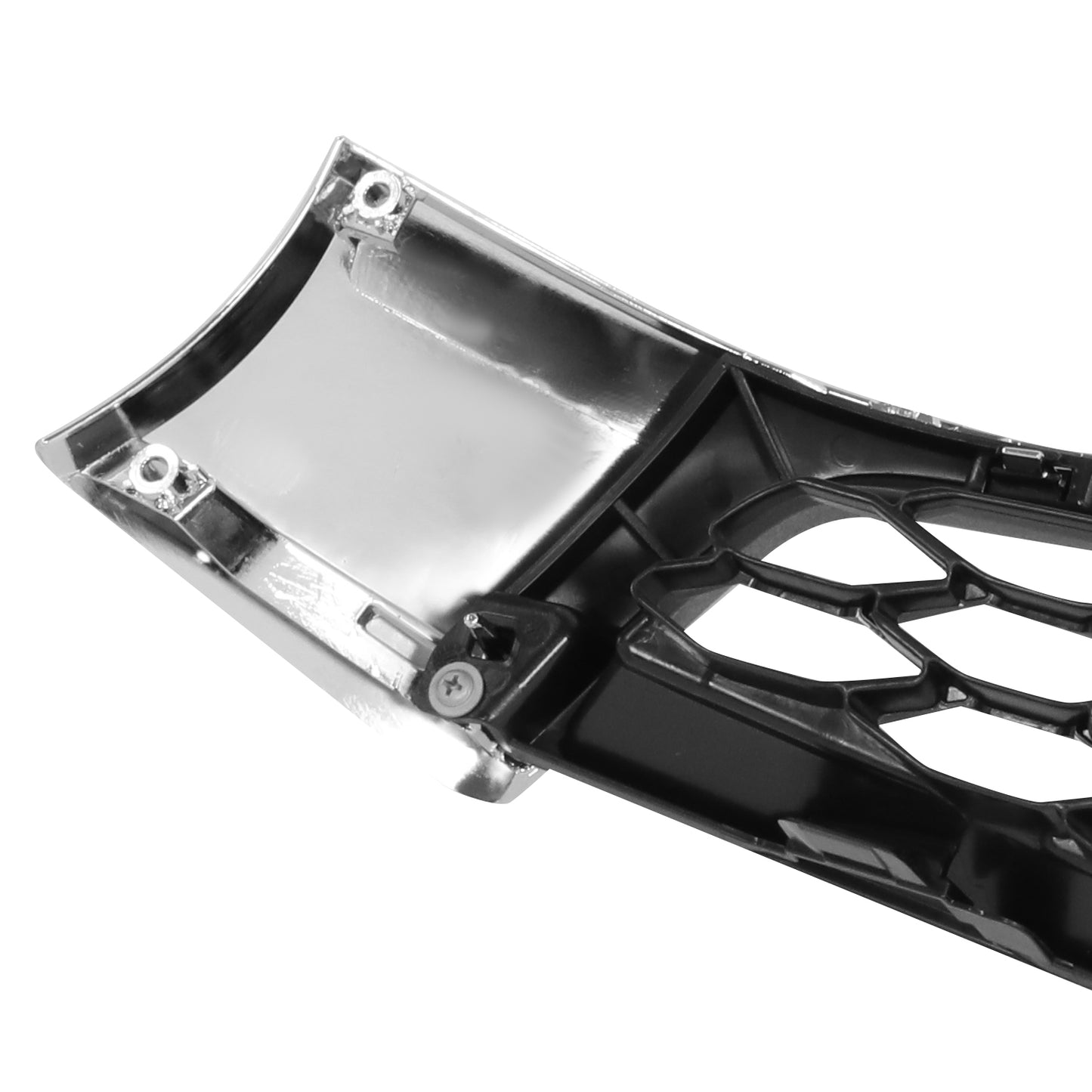 PARRILLA GRILLE - MB LANCR 08-17/ GRILLE ASS'Y 16-17/ MAT-BLACK W/CHROME MOULDING//PARTS.NO,MI1200267//OEM NO,7450B019