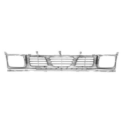 PARRILLA GRILLE - DS P/U '83-'85/'86-'97/ GRILLE ASS'Y 93-97/ CHROME/GRAY//PARTS.NO,NI1200116//OEM NO,6213055G10