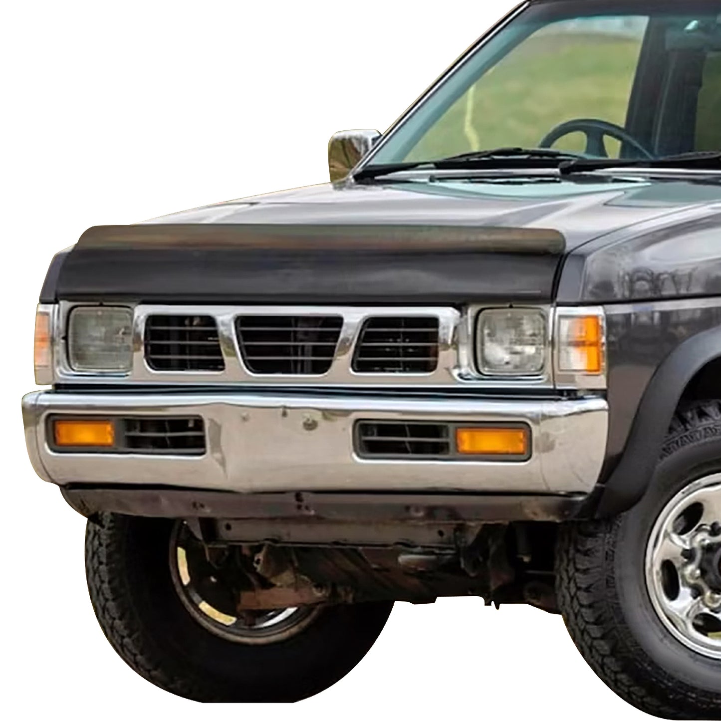 PARRILLA GRILLE - DS P/U '83-'85/'86-'97/ GRILLE ASS'Y 93-97/ CHROME/GRAY//PARTS.NO,NI1200116//OEM NO,6213055G10