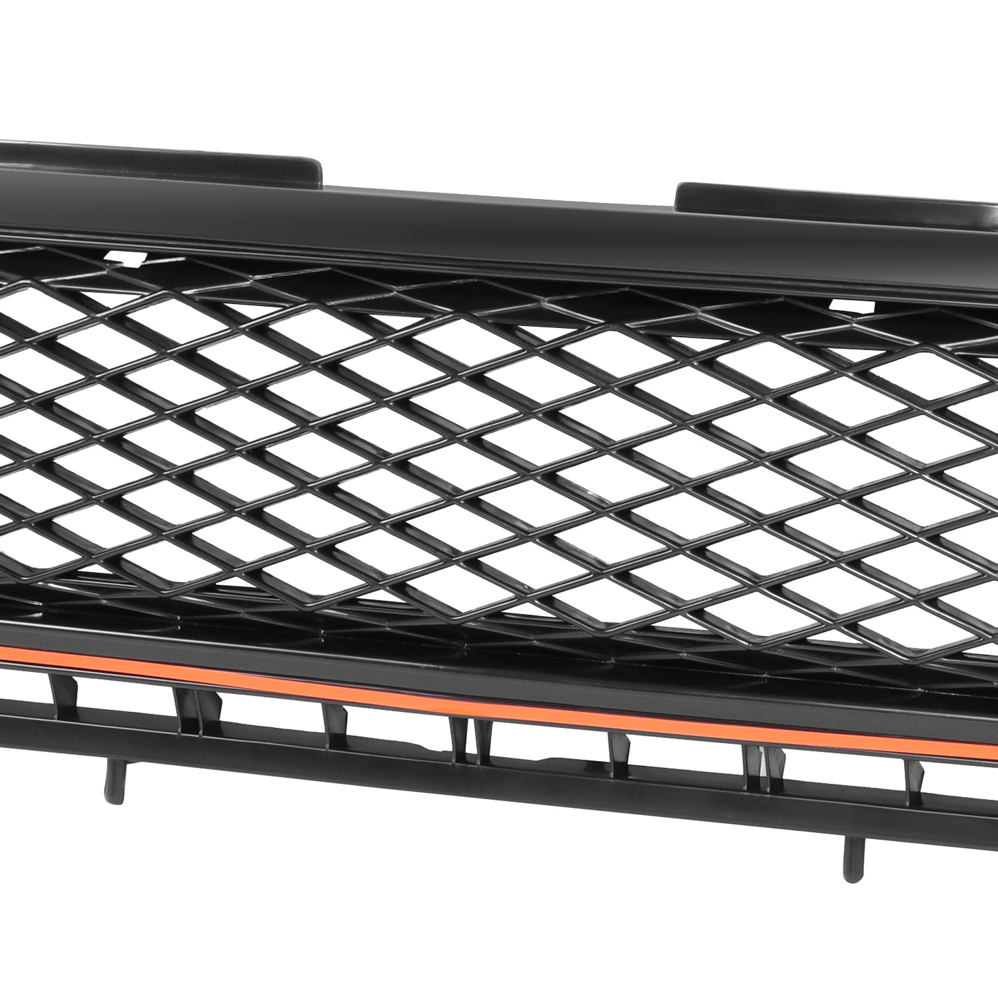 PARRILLA GRILLE - DS P/U '83-'85/'86-'97/ GRILLE ASS'Y 83-85/ BLACK/RED (4WD)//PARTS.NO,NI1200118//OEM NO,6231084W00