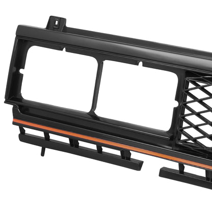 PARRILLA GRILLE - DS P/U '83-'85/'86-'97/ GRILLE ASS'Y 83-85/ BLACK/RED (4WD)//PARTS.NO,NI1200118//OEM NO,6231084W00
