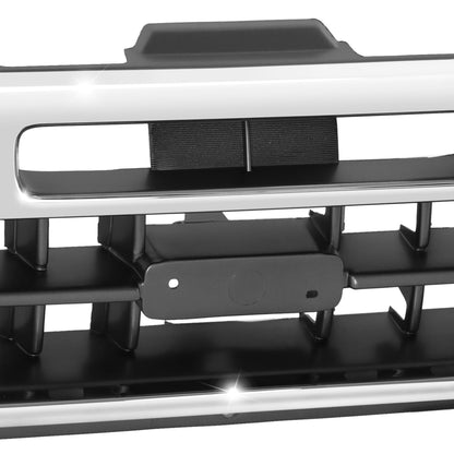 PARRILLA GRILLE - DS PATHFIND '96-'98/'99-'04/ GRILLE ASS'Y 96-98/ CHROME/DARK ARGENT//PARTS.NO,NI1200176//OEM NO,623100W401