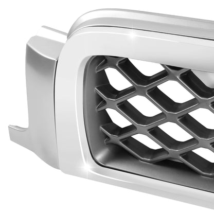 PARRILLA GRILLE - DS PATHFIND '96-'98/'99-'04/ GRILLE ASS'Y 99-01/ SILVER/DARK GRAY/ W/CHROME MOULDING (SE)//PARTS.NO,NI1200188//OEM NO,623102W807