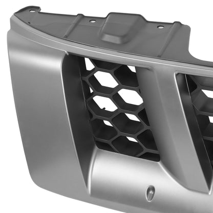 PARRILLA GRILLE - DS XTERA '05-'15/ GRILLE ASS'Y 05-08/ MAT-DARK GRAY/ W/SILVER GRAY FRAME//PARTS.NO,NI1200220//OEM NO,62310ZS20A