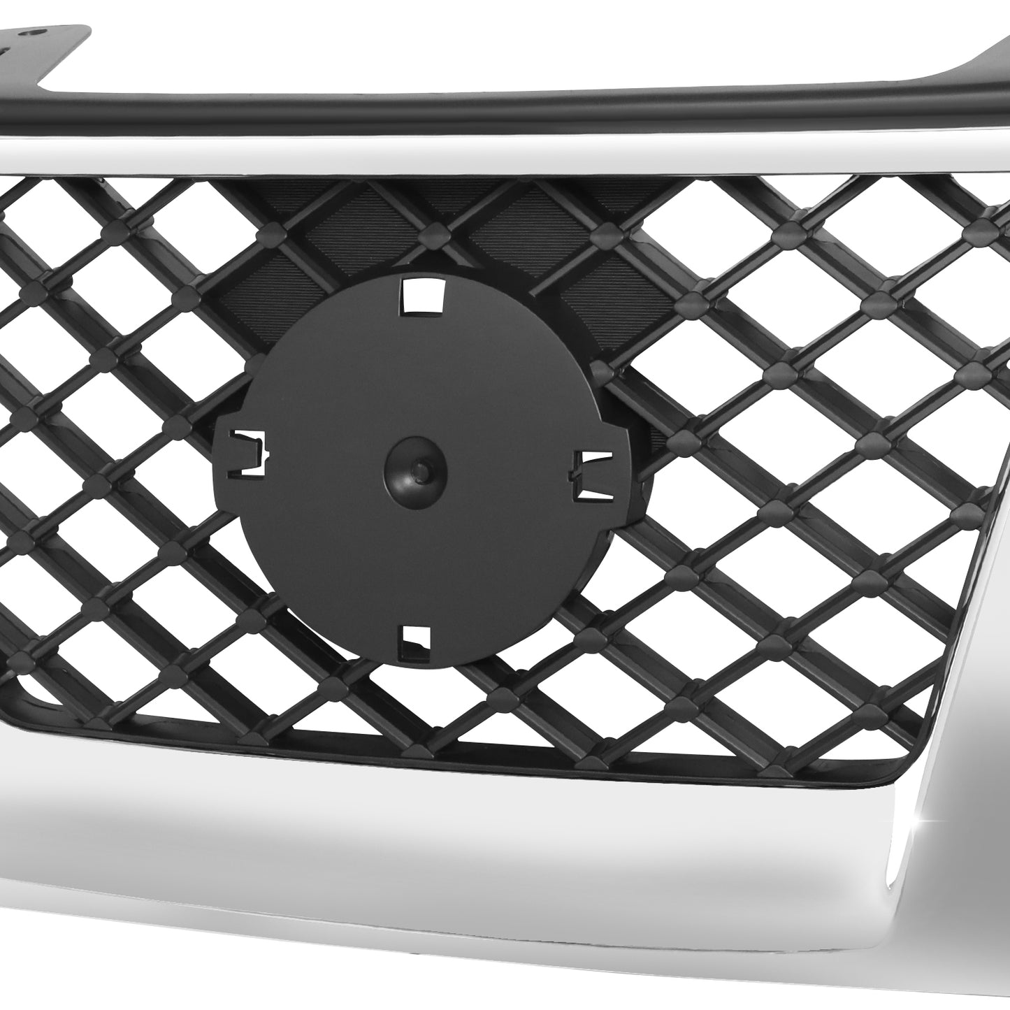PARRILLA GRILLE - DS FRNTER '05-'20/ GRILLE ASS'Y 09-20/ BLACK W/CHROME FRAME
