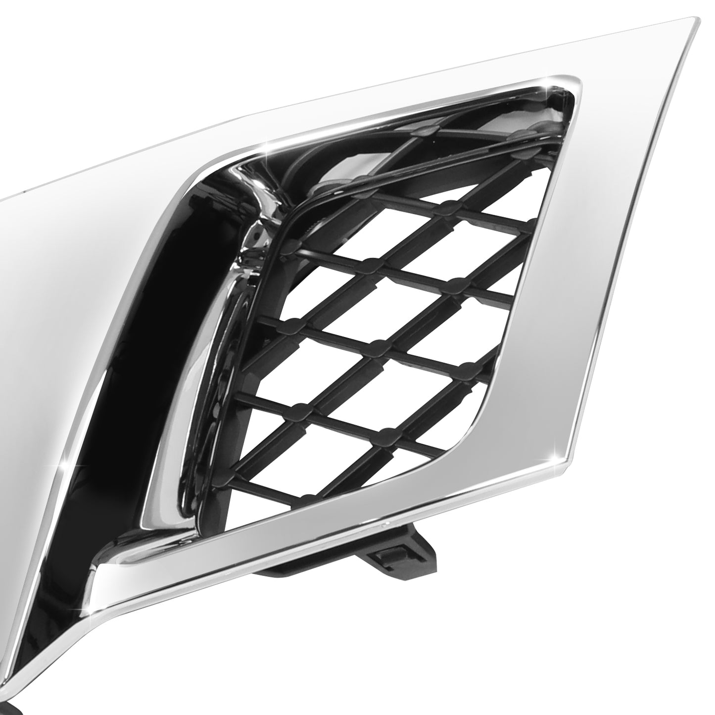 PARRILLA GRILLE - DS FRNTER '05-'20/ GRILLE ASS'Y 09-20/ BLACK W/CHROME FRAME