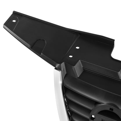 PARRILLA GRILLE - DS JUK 11-12/13-14/15-18/ GRILLE ASS'Y 11-14/ MAT-BLACK W/CHROME MOULDING//PARTS.NO,NI1200244//OEM NO,620701KA0A