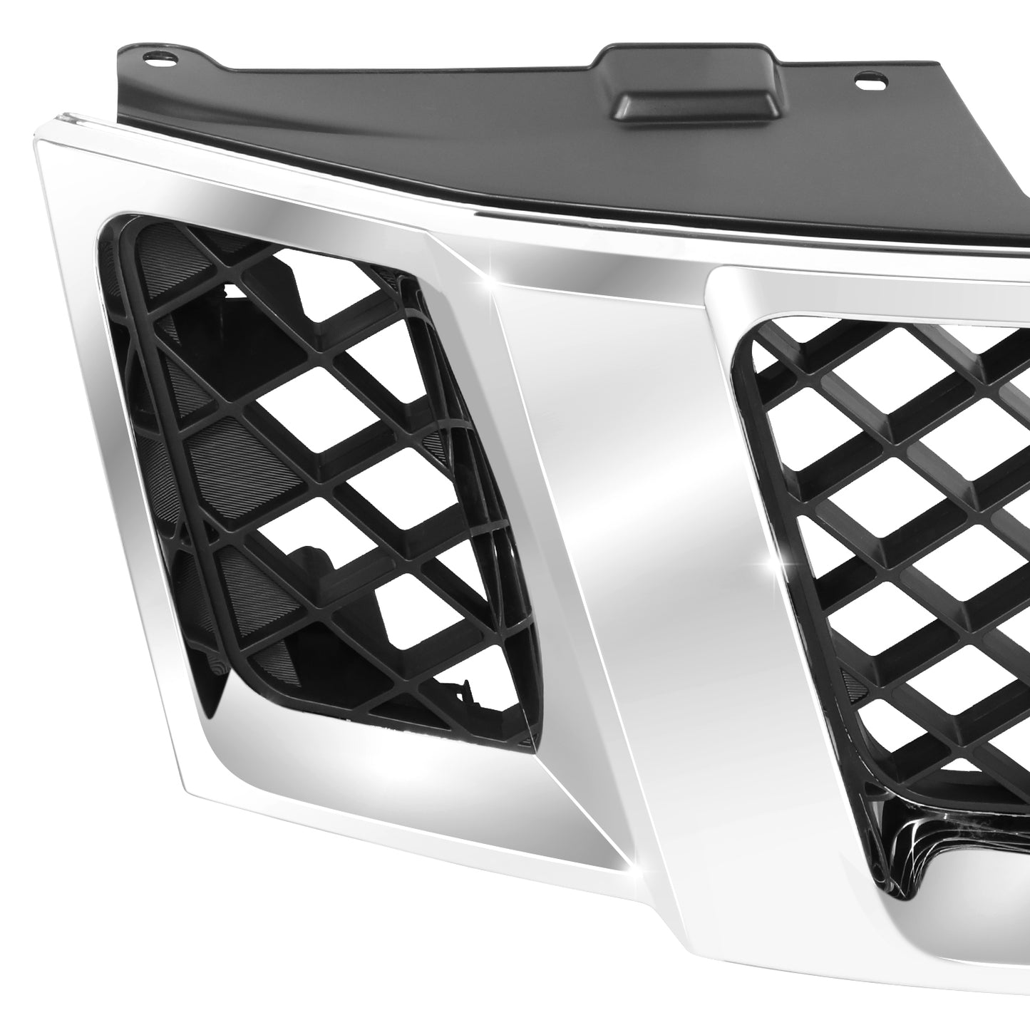 PARRILLA GRILLE - DS PAHFDR 05-12/ GRILLE ASS'Y 08-12/ BLACK W/CHROME FRAME//PARTS.NO,NI1200251//OEM NO,62310ZS00A