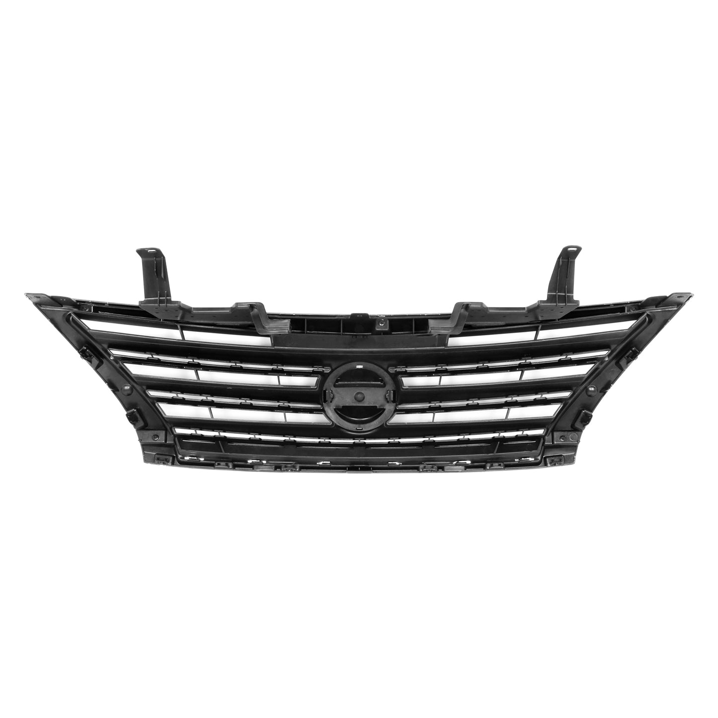 PARRILLA GRILLE - DS SENTR '13-'15/'16-'19/ GRILLE ASS'Y 13-15/ PAINTED DARK SILVER/BLACK/ W/CHROME MOULDING (SR)//PARTS.NO,NI1200253//OEM NO,623103RM0A