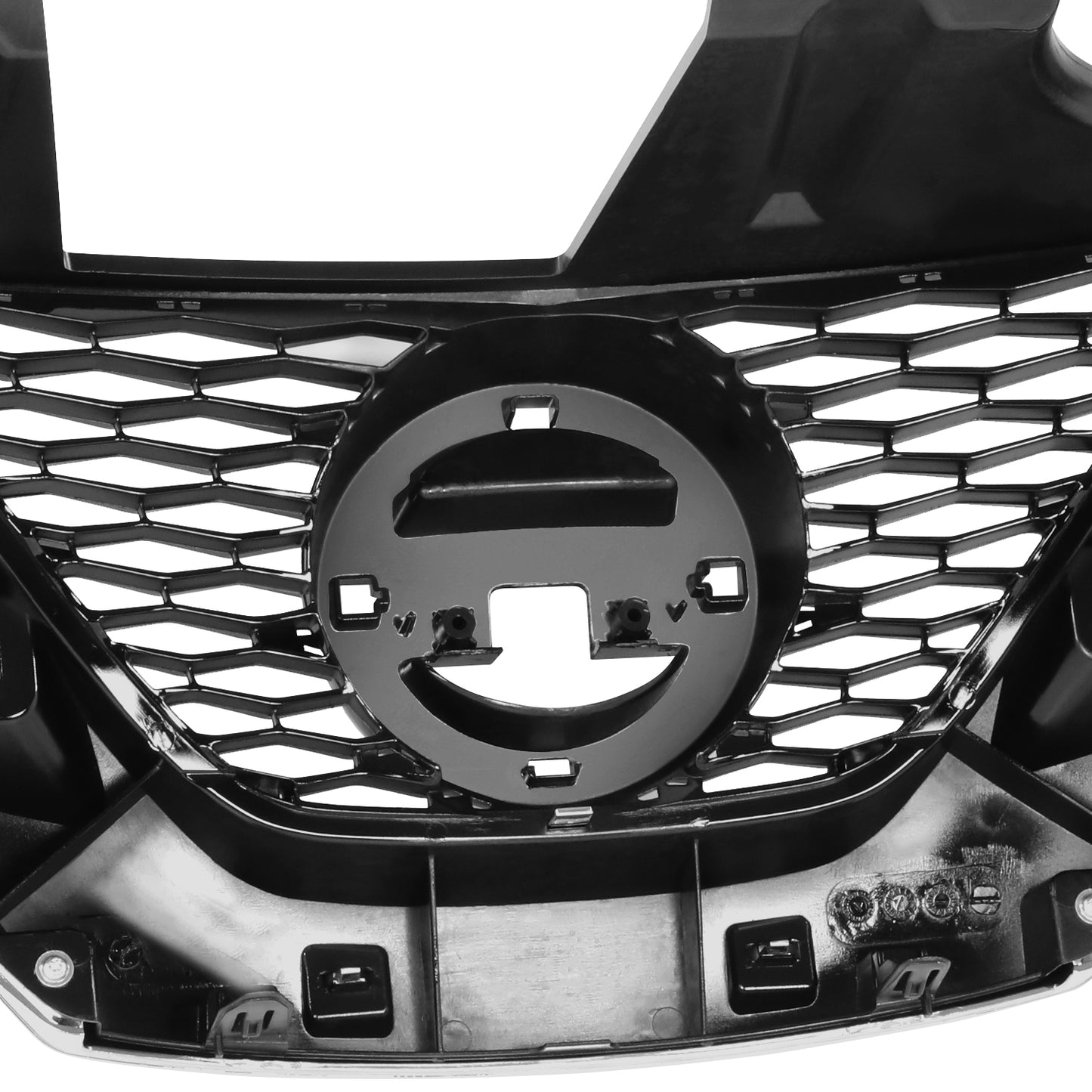 PARRILLA GRILLE - DS ROGE '14-'16/'17-'20/ GRILLE ASS'Y 14-16/ PAINTED BLACK W/CHROME MLDG/ W/CAMERA H. (W/PREMIUM PKG)/ (SL/SV)//PARTS.NO,NI1200259//OEM NO,623104BA0B