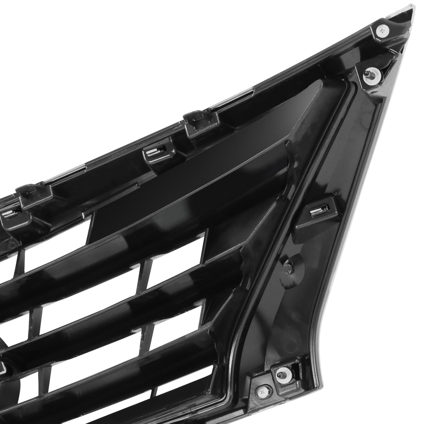 PARRILLA GRILLE - DS VESA '15-'19 (4D/5D)/ GRILLE ASS'Y/ MAT-BLACK/ W/CHROME MOULDING (4D)//PARTS.NO,NI1200261//OEM NO,623109KM0A