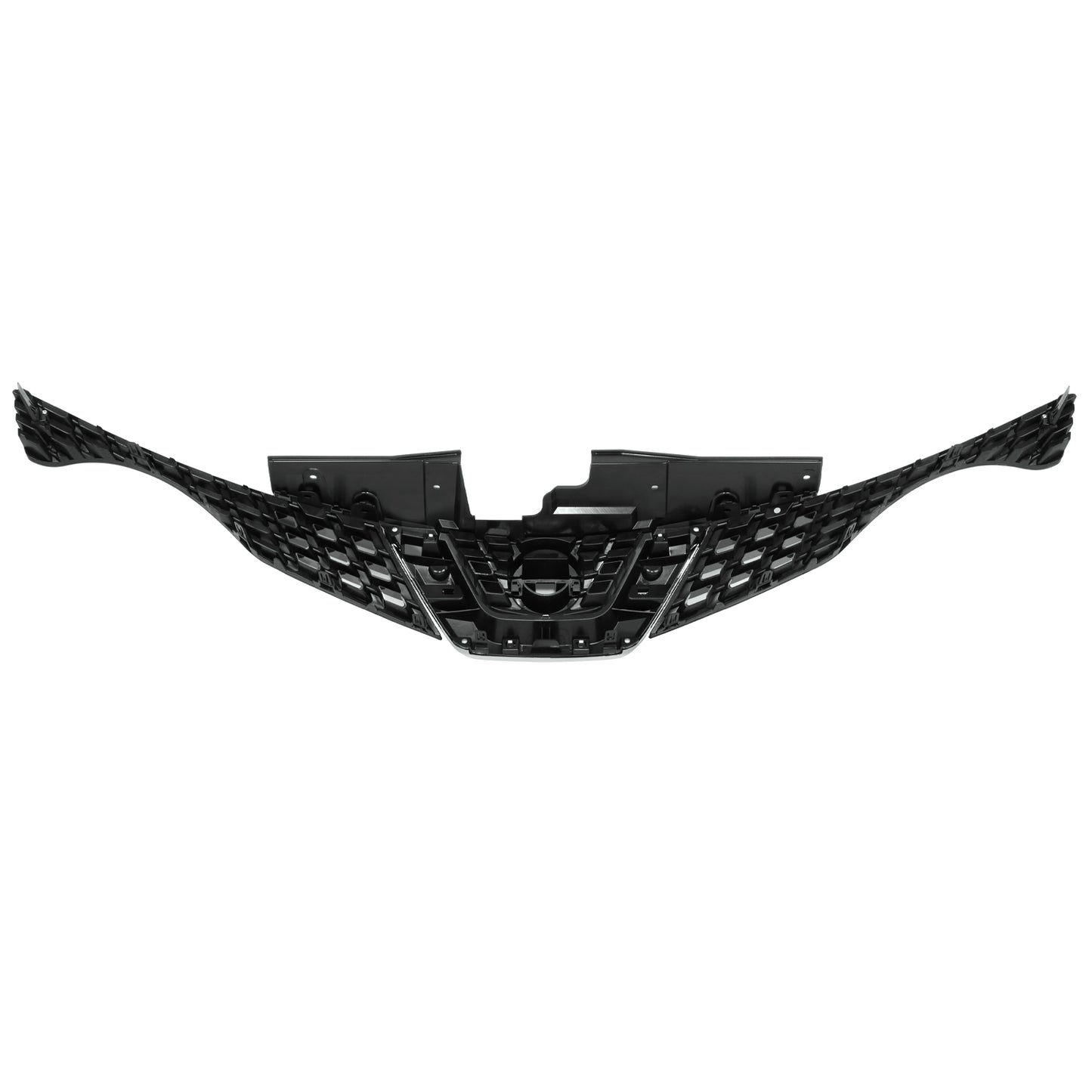 PARRILLA GRILLE - DS JUK 11-12/13-14/15-18/ GRILLE ASS'Y 15-18/ MAT-BLACK W/CHROME MOULDING/ W/AROUND VIEW MONITOR CAMERA/ (S|SL|SV)