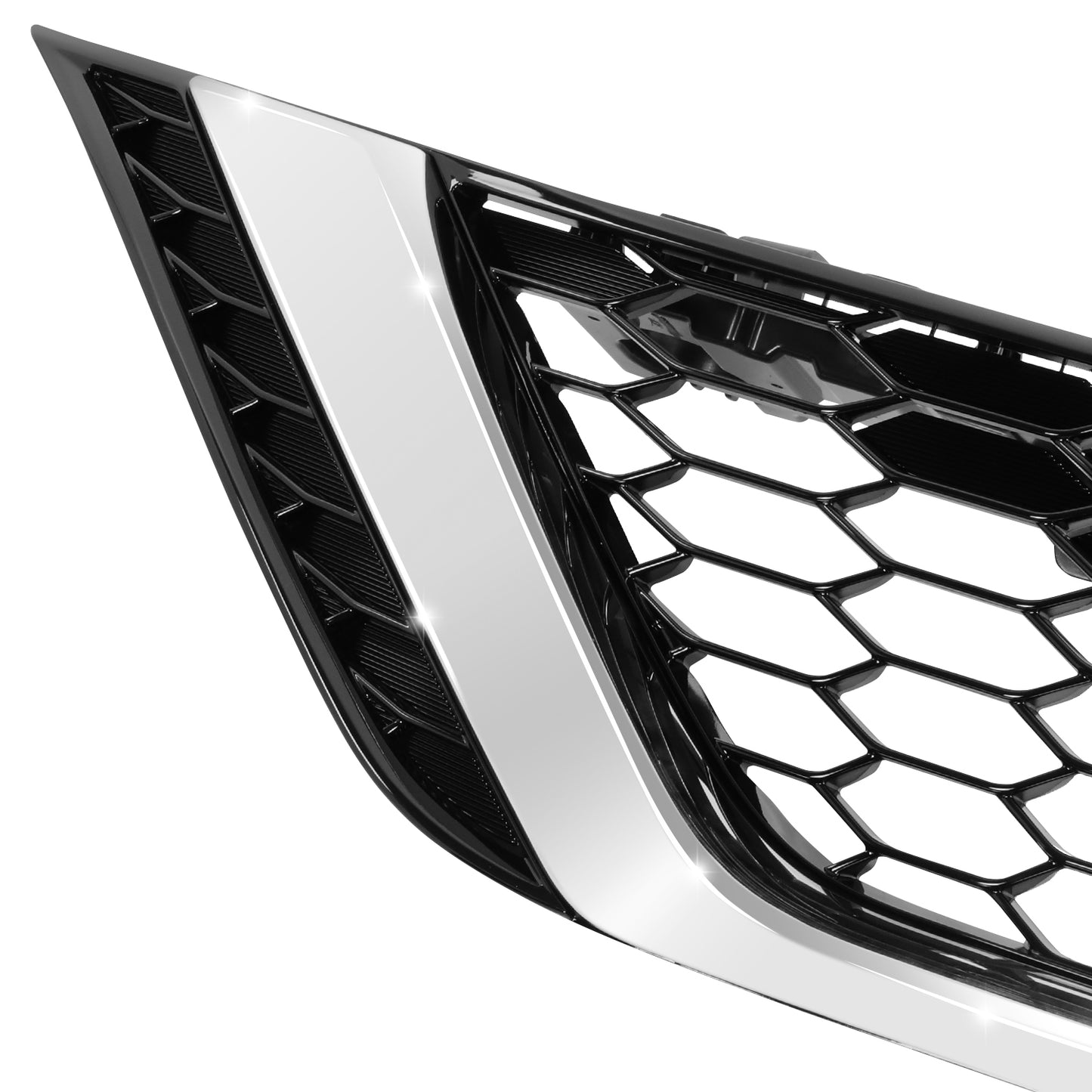 PARRILLA GRILLE - DS SENTR '13-'15/'16-'19/ GRILLE ASS'Y 16-19/ PAINTED BLACK/ W/CHROME MOULDING/ (S/SL/SR/SV/FE)//PARTS.NO,NI1200279//OEM NO,623103YU0A