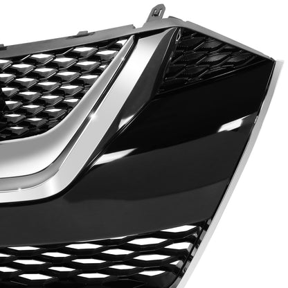 PARRILLA GRILLE - DS MAXMA 16-18/19-22/ GRILLE ASS'Y 16-18/ PAINTED BLACK SILVER/ W/CHROME MOULDING/ (S|SV|SL|SR)//PARTS.NO,NI1200284//OEM NO,623104RA0A