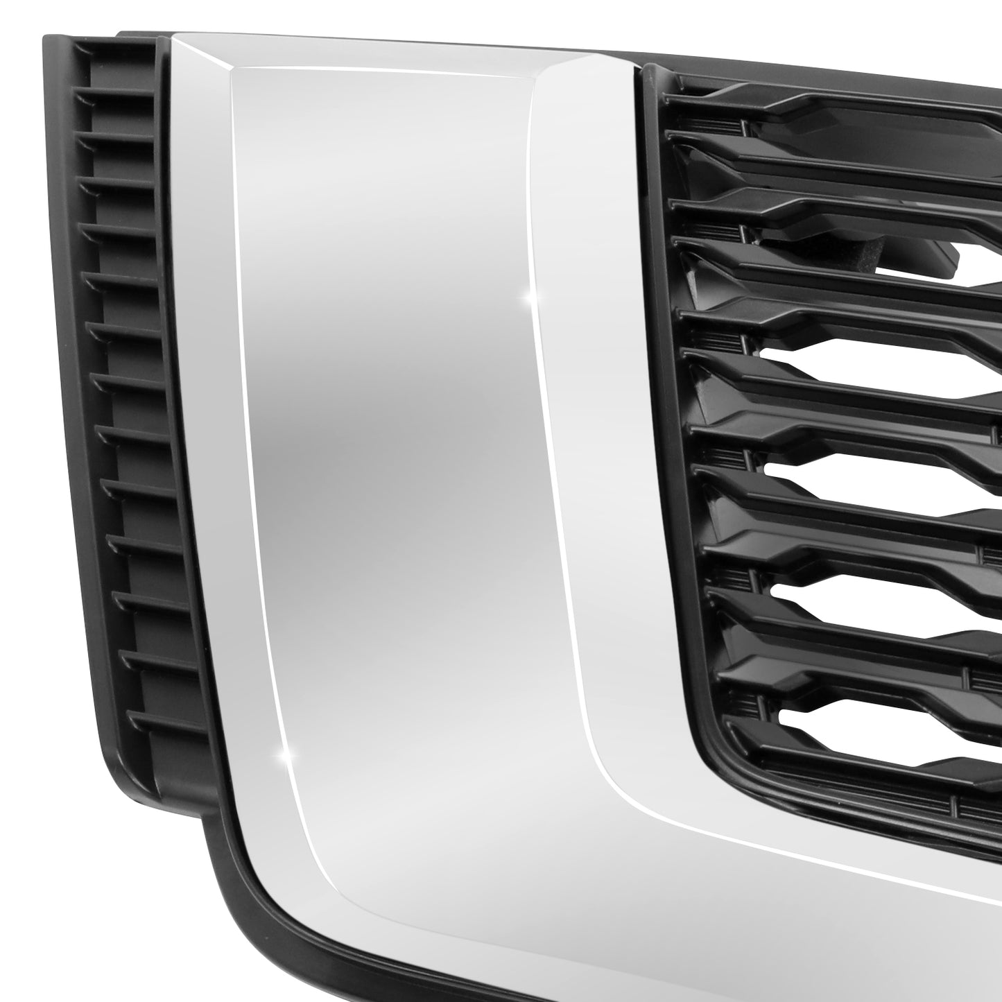 PARRILLA GRILLE - DS ROGE '14-'16/'17-'20/ GRILLE ASS'Y 17-18/ MAT-BLACK W/CHROME MOULDING/ W/O CAMERA H. W/O PREMIUM PKG/ (SL/SV)(USA/KOREA BUILT)//PARTS.NO,NI1200285//OEM NO,623106FL0A