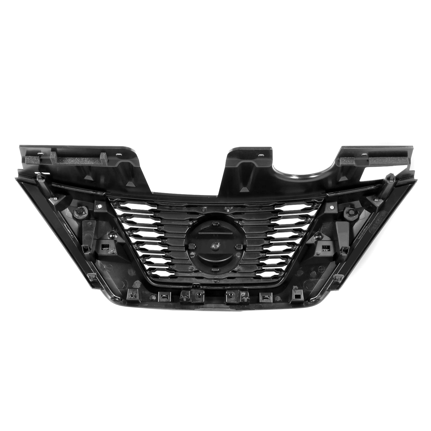 PARRILLA GRILLE - DS ROGE '14-'16/'17-'20/ GRILLE ASS'Y 17-18/ MAT-BLACK W/CHROME MOULDING/ W/O CAMERA H. W/O PREMIUM PKG/ (SL/SV)(USA/KOREA BUILT)//PARTS.NO,NI1200285//OEM NO,623106FL0A