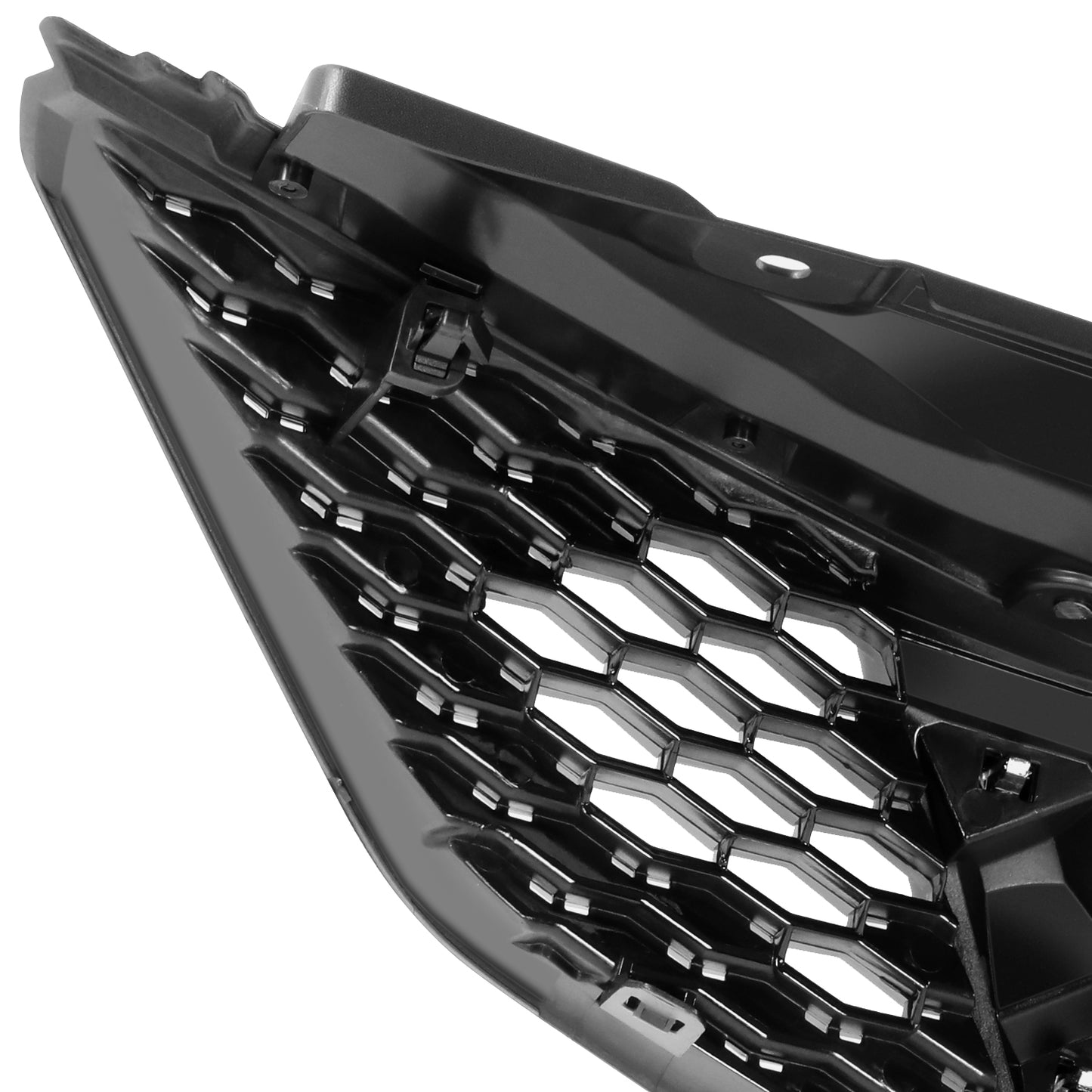 PARRILLA GRILLE - DS ROGE SPORT 17-19/20-21/ GRILLE ASS'Y 17-18/ PAINTED BLACK W/CHROME MLDG/ W/O ADAPTIVE CRUISE CONTROL/ W/O SURROUND CAMERA VIEW//PARTS.NO,NI1200288//OEM NO,623106MG0A