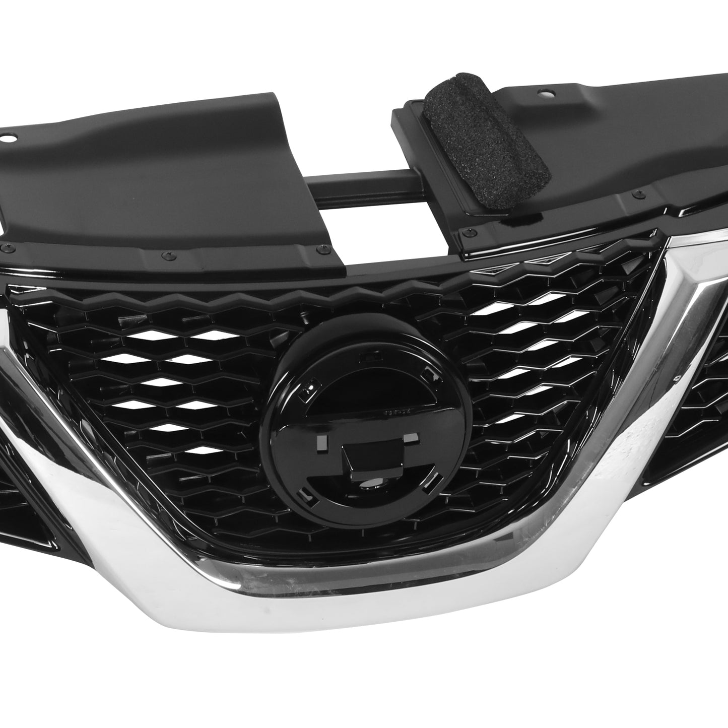 PARRILLA GRILLE - DS ROGE SPORT 17-19/20-21/ GRILLE ASS'Y 17-18/ PAINTED BLACK W/CHROME MLDG/ W/O ADAPTIVE CRUISE CONTROL/ W/SURROUND CAMERA VIEW//PARTS.NO,NI1200289//OEM NO,623106MG0C