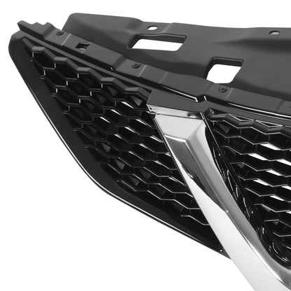 PARRILLA GRILLE - DS ROGE SPORT 17-19/20-21/ GRILLE ASS'Y 17-18/ PAINTED BLACK W/CHROME MLDG/ W/O ADAPTIVE CRUISE CONTROL/ W/SURROUND CAMERA VIEW//PARTS.NO,NI1200289//OEM NO,623106MG0C
