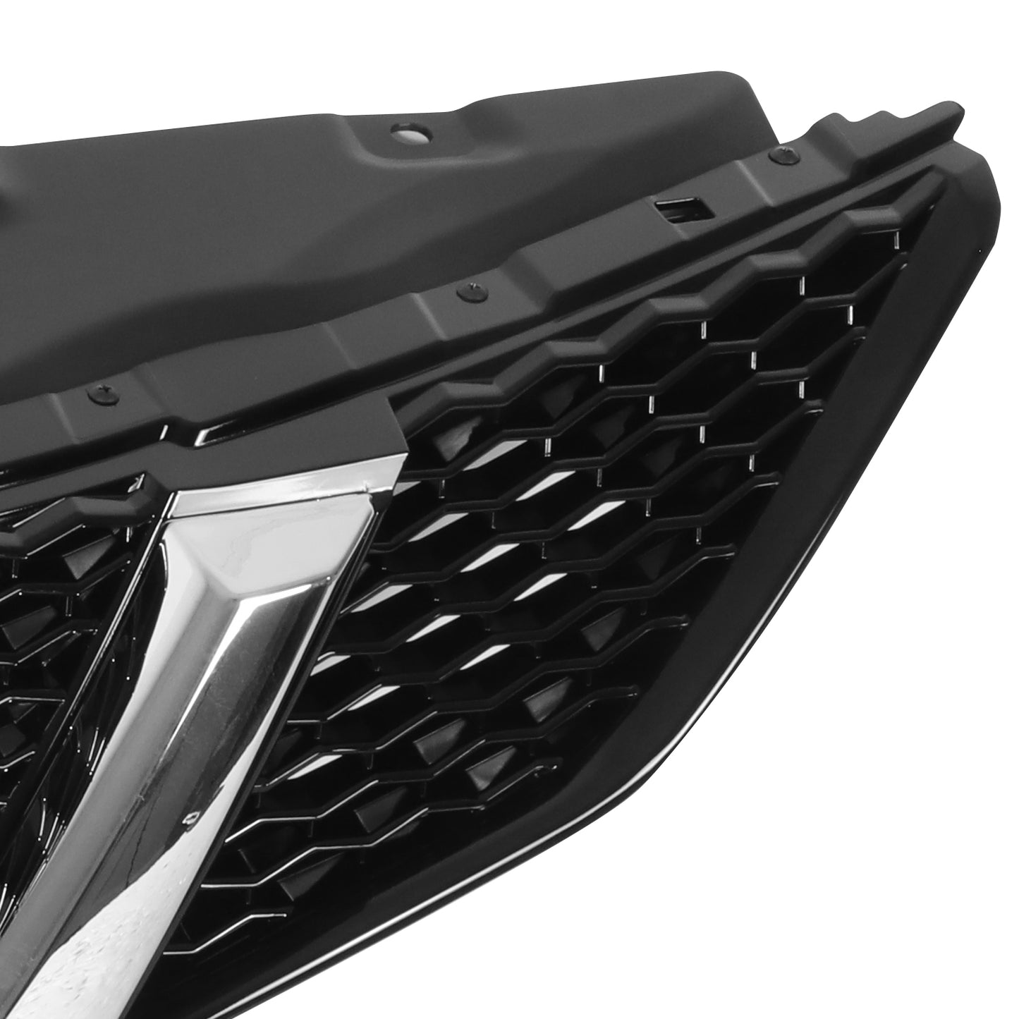 PARRILLA GRILLE - DS ROGE SPORT 17-19/20-21/ GRILLE ASS'Y 17-18/ PAINTED BLACK W/CHROME MLDG/ W/O ADAPTIVE CRUISE CONTROL/ W/SURROUND CAMERA VIEW//PARTS.NO,NI1200289//OEM NO,623106MG0C