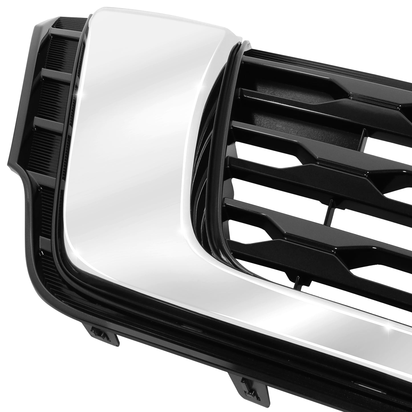 PARRILLA GRILLE - DS PAHFDR 13-16/17-21(R52)/ GRILLE ASS'Y 17-20/ PAINTED SILVER BLACK/ W/O AROIND VIEW (S/SV/SL)//PARTS.NO,NI1200296//OEM NO,623109PF1A